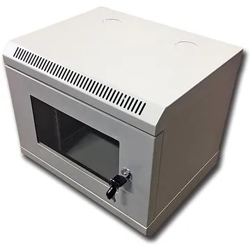 Datacom 10" 6U/280 mm (sklo) šedý (7011)