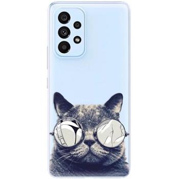 iSaprio Crazy Cat 01 pro Samsung Galaxy A73 5G (craca01-TPU3-A73-5G)