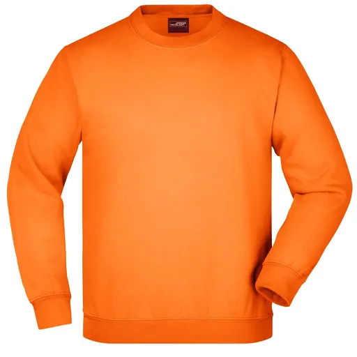 James & Nicholson (Daiber) Dětská mikina bez kapuce JN040k - Oranžová | M