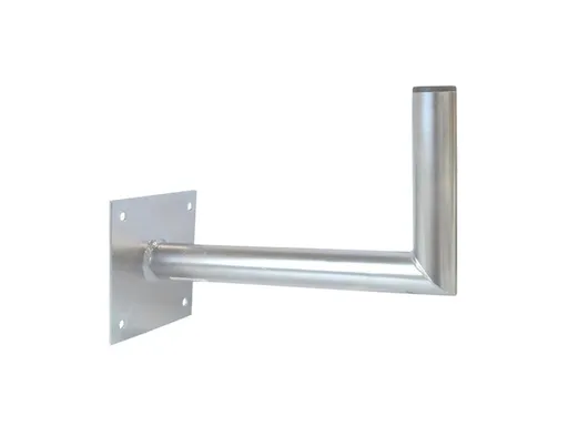 Anténní držák 35cm na zeď se základnou, trubka 42/2mm, výška 16cm