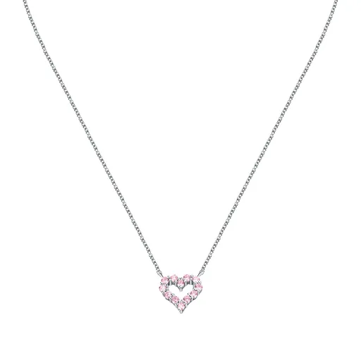 Morellato Půvabný stříbrný náhrdelník Srdíčko Tesori SAIW181