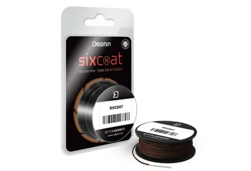Delphin Šňůra Skin Line Sixcoat muddy 25lb,Delphin Šňůra Skin Line Sixcoat muddy 25lb