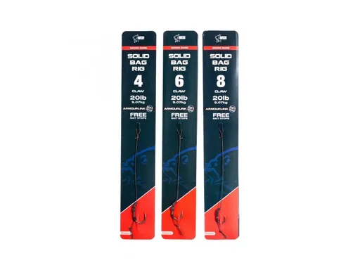 Nash Návazec Solid Bag Rig s mikro protihrotem,Nash Návazec Solid Bag Rig s mikro protihrotem