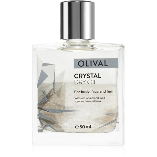 Olival Crystal Dry Oil multifunkční suchý olej se třpytkami na obličej, tělo a vlasy 50 ml