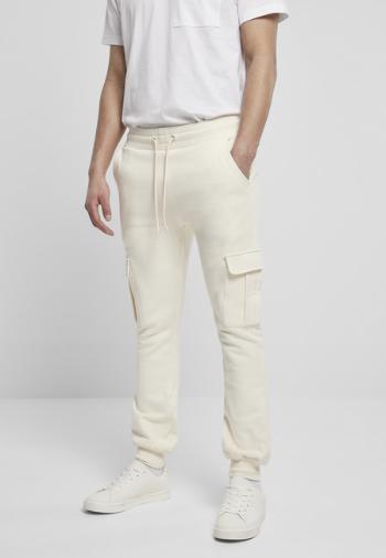 Urban Classics Cargo Sweatpants whitesand - M