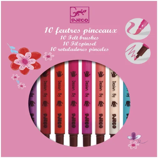 Oboustranné fixy - dívčí (10 ks)