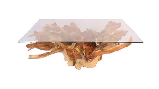 DEOKORK Teakový stolek BRANCH XXVII