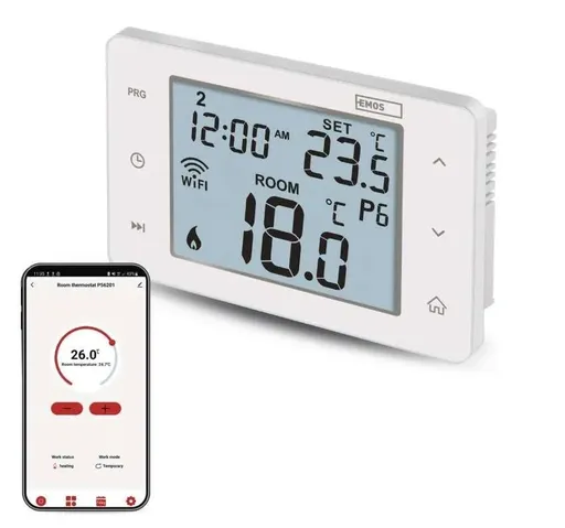 EMOS GoSmart Digitální pokojový termostat s WiFi P56201
