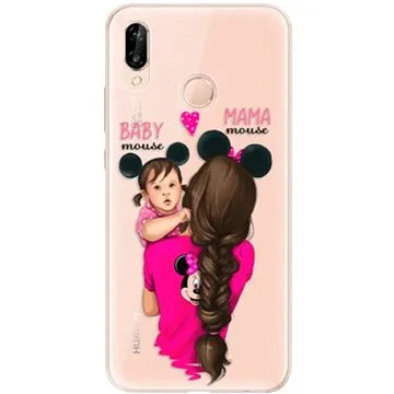 iSaprio Mama Mouse Brunette and Girl pro Huawei P20 Lite (mmbrugirl-TPU2-P20lite)