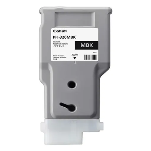 CANON PFI-320 MBK - originální cartridge, matně černá, 300ml