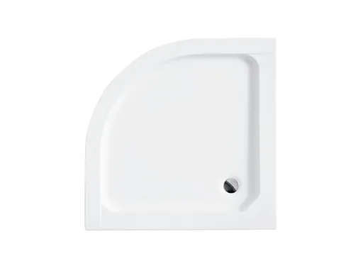 BESCO Čtvrtkruhová sprchová vanička ALEX Rozměr A 90, Rozměr B 90 OLBVANACALE90