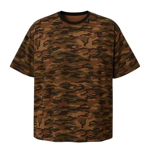 Miners Mate supersize Nadměrné tričko Unisex - Maskáčová | 8XL