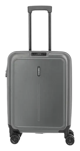 Palubní kufr Travelite Basics Foldable Trolley S Anthracite