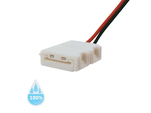 Konektor nepájivý pro LED pásky 5050 30,60LED/m o šířce 10mm s vodičem, voděodolný IP68
