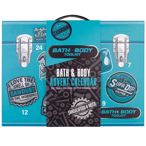 Accentra BATH and BODY TOOLKIT adventní kalendář pro muže