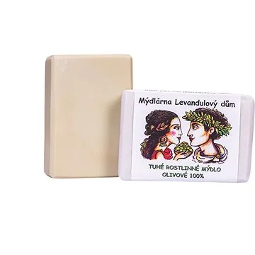 LEVANDULOVÝ DŮM Tuhé rostlinné mýdlo Olivové 100 % 120 g (8592404010102)