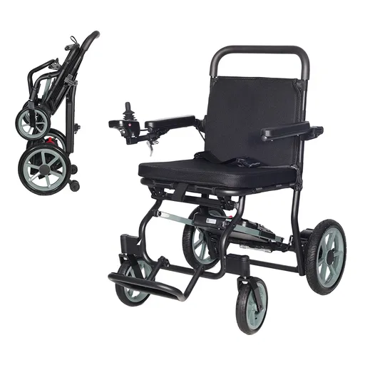 Elektrický odlehčený invalidní vozík inSPORTline Zauney