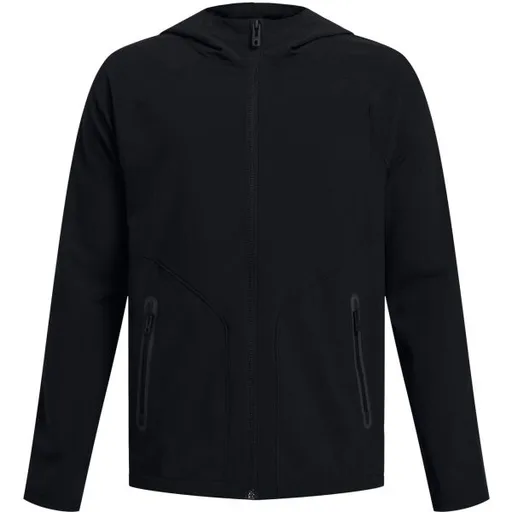 Under Armour UNSTOPPABLE Chlapecká bunda, černá, velikost XL