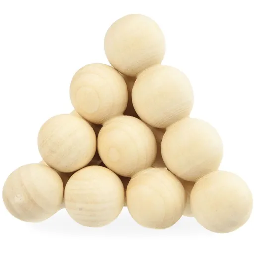 Alltoys Dřevěný hlavolam Kuličková pyramida