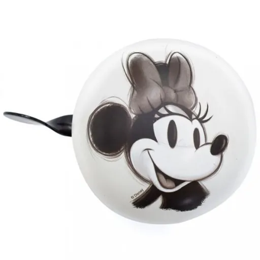 Disney MINNIE Retro zvonek na kolo, bílá, velikost