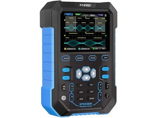 Osciloskop a generátor signálu FNIRSI DPOX180H.