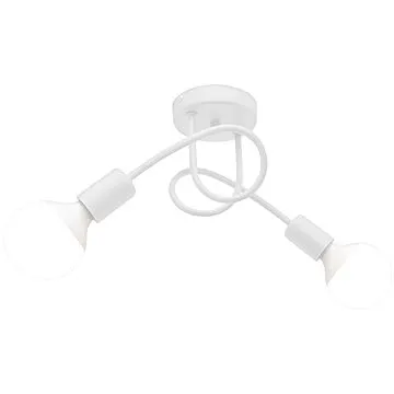 Stropní svítidlo OXFORD 2xE27/60W/230V bílá (70869)