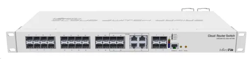 MikroTik Cloud Router Switch CRS328-4C-20S-4S+RM, 800MHz CPU, 512MB RAM, 20x SFP, 4x SFP+, 4x LAN combo, vč. L5