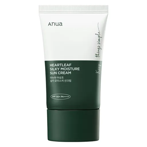 Anua Hydratační opalovací krém na obličej SPF 50+ Heartleaf (Silky Moisture Sun Screen) 50 ml
