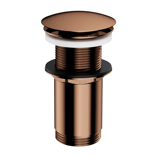 OMNIRES Click-clack pro umyvadlo bez přepadu, lesklá měď A716CP