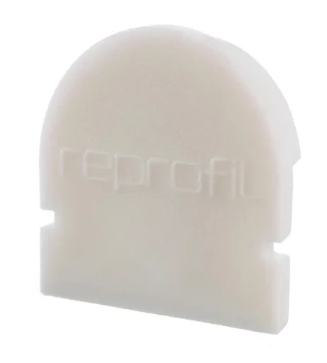 Light Impressions Reprofil koncovka R-AU-01-08 sada 2 ks bílá 14 mm 979580