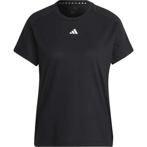 adidas TRAIN ESSENTIALS TEE Dámské tréninkové tričko, černá, velikost