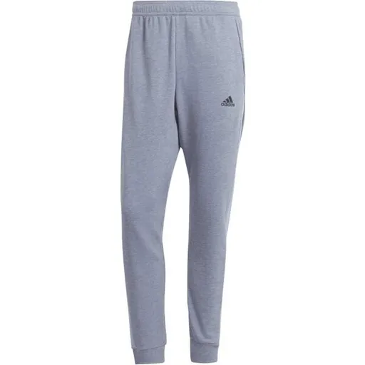 adidas MELANGE PANTS Pánské tepláky, šedá, velikost