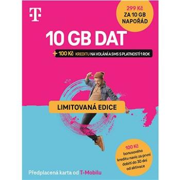 Předplacená karta Twist s Námi 10GB + 100Kč na volání a SMS – Limitovaná edice (TW110a)