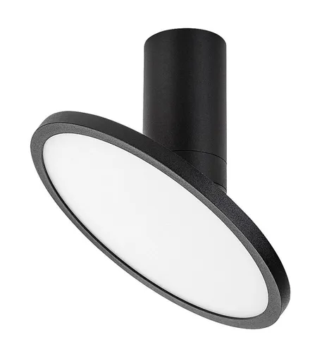 Rabalux Černé stropní LED svítidlo Ovidia 200mm 20W polohovatelné 71323