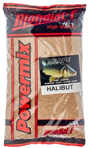 Mondial f krmítková směs powermix carp 1 kg-halibut