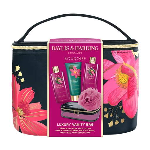 Baylis & Harding Boudoire Sada péče o tělo v taštičce Tropical Paradise 5 ks