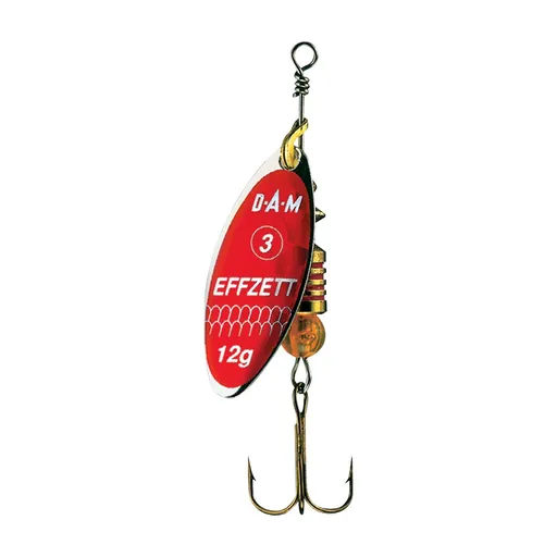 DAM Třpytka Effzett Predator Spinner Reflex Red,DAM Třpytka Effzett Predator Spinner Reflex Red