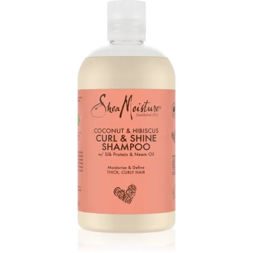 Shea Moisture Coconut & Hibiscus hydratační šampon pro definici vln 384 ml