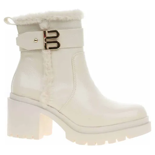 Dámské polokozačky Bagatt D31-AMH50-5769 2121 offwhite 38