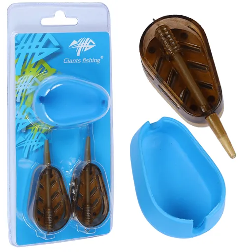 Giants fishing sada krmítek s formičkou 2+1 method feeder twist - 30+40 g