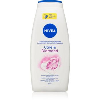 NIVEA Care & Diamond sprchový a koupelový gel 750 ml