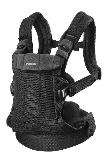 BABYBJÖRN Nosítko Harmony Black 3D mesh, do 15 kg