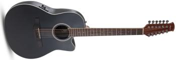 Applause AB2412II Mid Cutaway 12 Black Satin