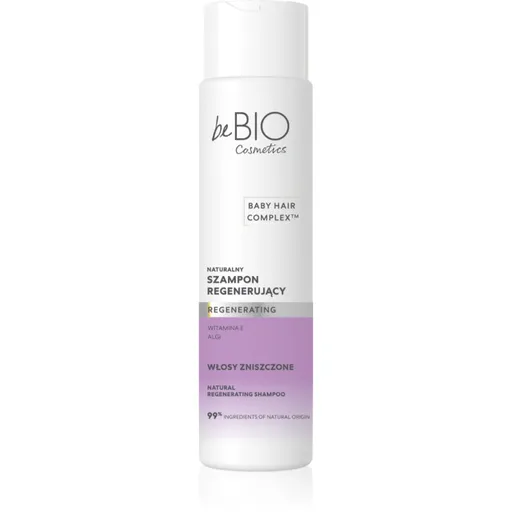 beBIO Baby Hair Complex Regenerating regenerační šampon pro slabé a poškozené vlasy 300 ml