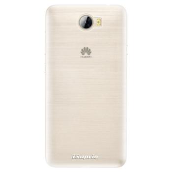 Silikonové pouzdro iSaprio - 4Pure - mléčný bez potisku - Huawei Y5 II / Y6 II Compact