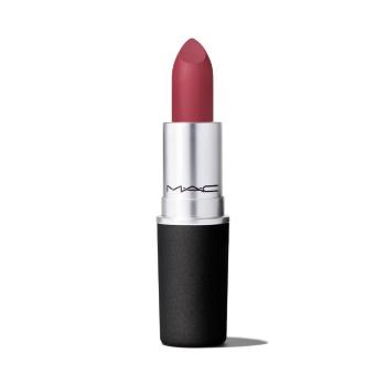 MAC Cosmetics Matná vyživující rtěnka Powder Kiss (Lipstick) 3 g Burning Love