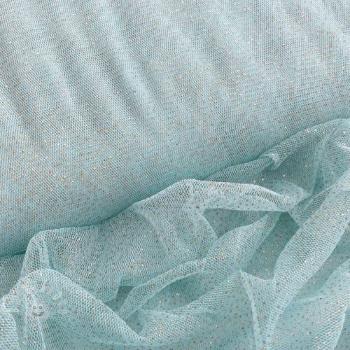 Tüll TÜTÜ ROYAL SPARKLE light blue gold