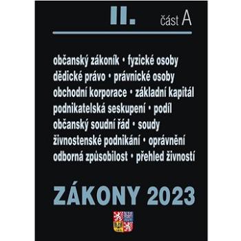 Zákony II A/2023 – Občanský zákoník (9771802827317)