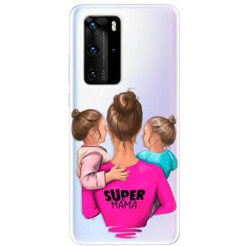 iSaprio Super Mama - Two Girls pro Huawei P40 Pro (smtwgir-TPU3_P40pro)