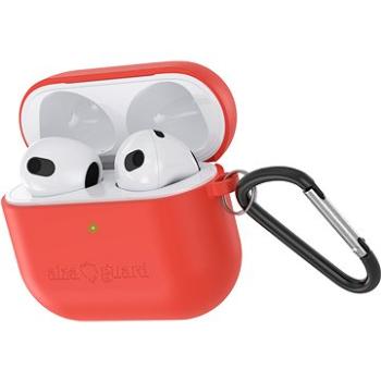 AlzaGuard Skinny Silicone Case pro Airpods 2021 červené (AGD-ACSS3R)